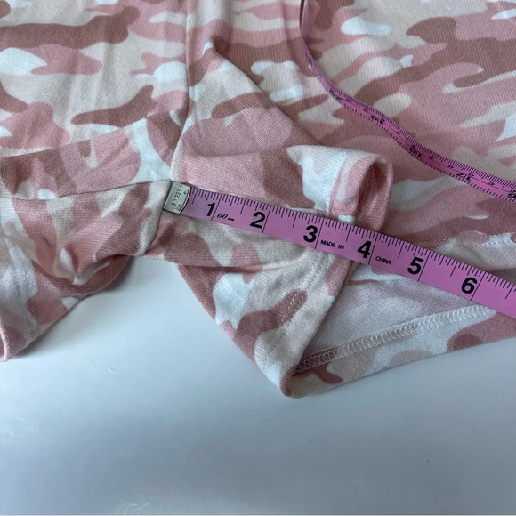 NEW Tart Intimates Pajama Shorts Womens Size Large Pink Camo Pull On NWOT - Picture 8 of 8